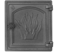 Дверка печная ДТ-4С Антрацит Везувий А-357450