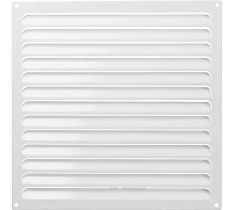 Решетка металлическая усиленная 350x350 мм, белая, с покрытием полимерной эмалью TDM ELECTRIC SQ1807-0733