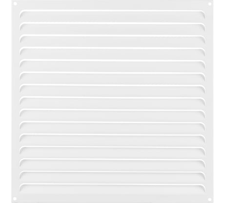 Решетка металлическая усиленная 400x400 мм, белая, с покрытием полимерной эмалью TDM ELECTRIC SQ1807-0736