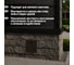 Решетка металлическая усиленная 500x500 мм, коричневая, с покрытием полимерной эмалью TDM ELECTRIC SQ1807-0743 7