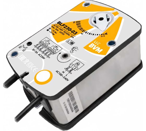 Электропривод для противопожарных клапанов BVM BLF230-03 1