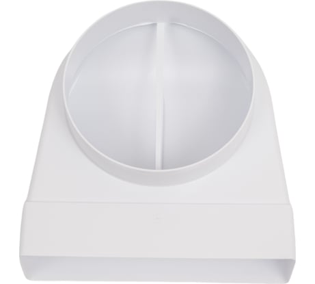 Соединитель угловой плоского канала с круглым Эвент 60204 СК150ФП