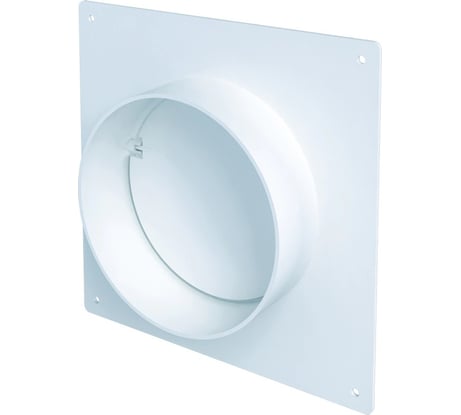 Соединитель круглых каналов с накладной пластиной и с клапаном Эвент 125 СКППО