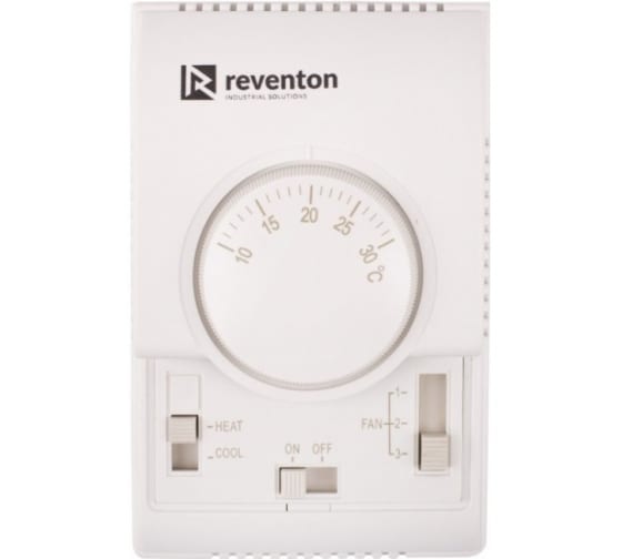 Регулятор скорости 3-х ступенчатый с комнатным термостатом HC3S REVENTON RTHC3S-1779 1