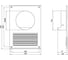 Решетка с фланцем Na10 Europlast 06-0641-601 3
