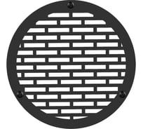 Накладка Лофт черный, 20 см для вентиляции ООО СКП ВРКр-002Ч