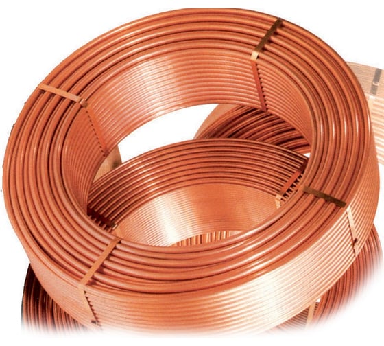 Отожженная труба Wieland 10x1, бухта 50 м 434610100