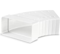 Колено горизонтальное разноугловое 52510, 55x110 мм Zernberg 10191521