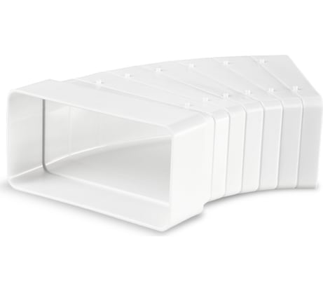 Колено горизонтальное разноугловое 82810, 60x204 мм Zernberg 10192061