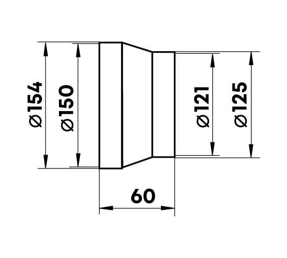 Редуктор 312, 125х150 мм Zernberg 10234221