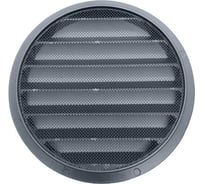 Наружная (уличная) алюминиевая решетка, D200 мм, с защитной антимоскитной сеткой DEC DSAV200C