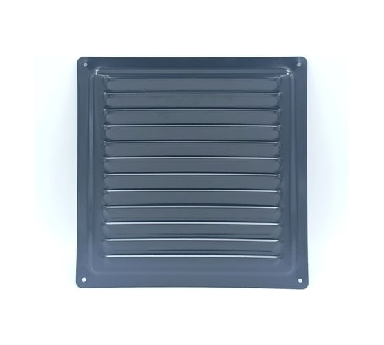 Решетка металлическая 200x200 черный ВИЕНТО РМ2020-черный