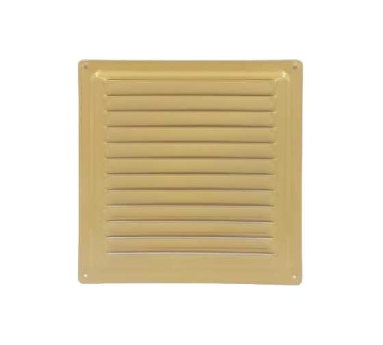 Решетка металлическая 250x250 золото ВИЕНТО РМ2525-золото 1