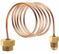 Трубка медная G1/4" внешняя - G1/2" внешняя для РД, РДД, L=0.5 м BD 1271254035