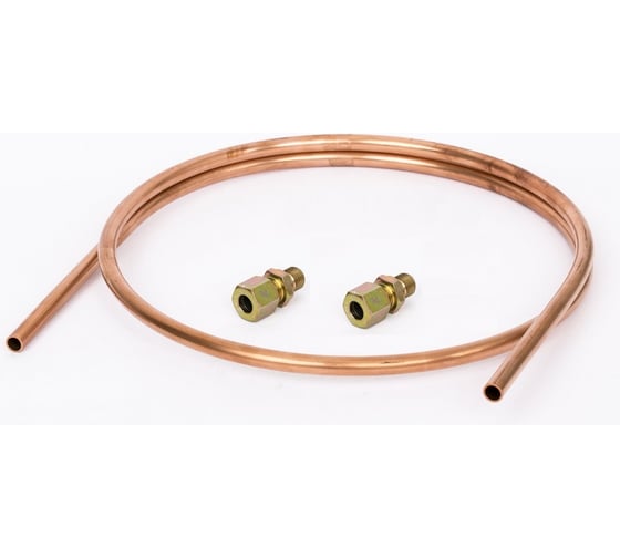Трубка медная G1/4" внешняя - G1/2" внешняя для РД, РДД, L=2 м BD 1271254038