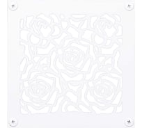 Накладка для вентиляции Розы, 150х150 мм, 1 мм ООО СКП ВРК-005Б