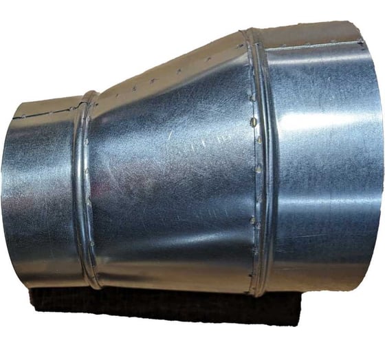Эксцентриковый редуктор для круглых воздуховодов, D200(-)/(+)250 мм, оцинкованная сталь ООО Вентмаркет Red200x250eccentric