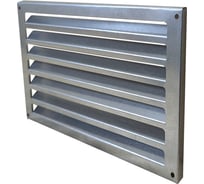 Решетка вентиляционная ООО Вентмаркет 230x230мм с внутренними жалюзями из оцинкованной стали RG0232301