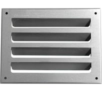 Решетка вентиляционная ООО Вентмаркет 250x300мм с внутренними жалюзями из оцинкованной стали RG0253001