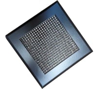 Решетка вентиляционная ООО Вентмаркет 240x180мм, металлическая на саморезах, квадрат, черный матовый VRQ190240BlackS