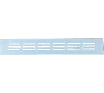 Решетка вентиляционная ООО Вентмаркет 500х60мм, металлическая врезная, антик белый VRZ50060A