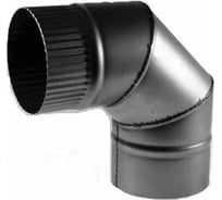 Отвод для круглых воздуховодов 135 мм, 90 градусов, оцинкованная сталь ООО Вентмаркет OTV90x135