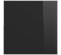 Панель декоративная AEON 100/125 мм, 179x179 мм, стекло Lacobel DICITI PAGL4/5 Black Classic