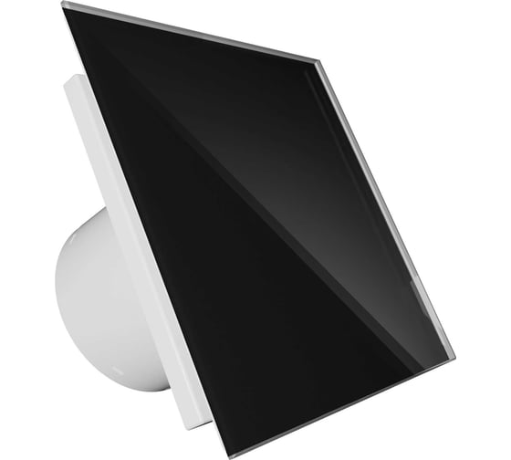 Панель декоративная AEON 100/125 мм, 179x179 мм, стекло Lacobel DICITI PAGL4/5 Black Classic