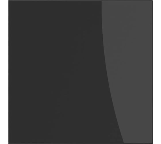 Панель декоративная AEON 100/125 мм, 179x179 мм, стекло Lacobel DICITI PAGL4/5 Black Classic