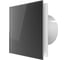 Панель декоративная AEON 100/125 мм, 179x179 мм, стекло Lacobel DICITI PAGL4/5 Black Classic 2
