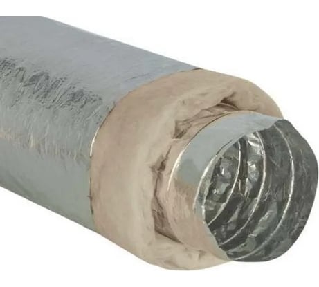 Воздуховод Sono A23S звукоизолированный, утепленный, гибкий, алюминиевый (152 мм; 10 м) DEC 07-0203-103 A23S152