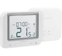 Терморегулятор Salus Controls беспроводной, программируемый, с питанием на батарейках, накладной RT520RF