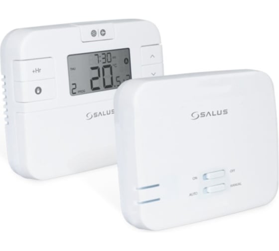Терморегулятор Salus Controls беспроводной, программируемый, в комплекте с беспроводным приемником RT510RF 1