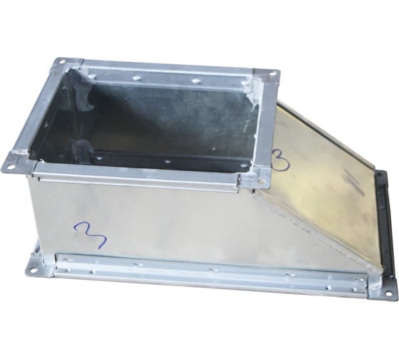 Переход прямоугольного сечения тип 1 Вентека - 150x150/200x200-260 Рулон оц.(08ПС)0.50 _ш20у65/ш20у65_ 171-7990000002810 1