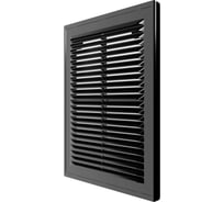 Решетка вентиляционная Р сетка разъемная 150x200 мм, пластик Black ERA 1520Р Black