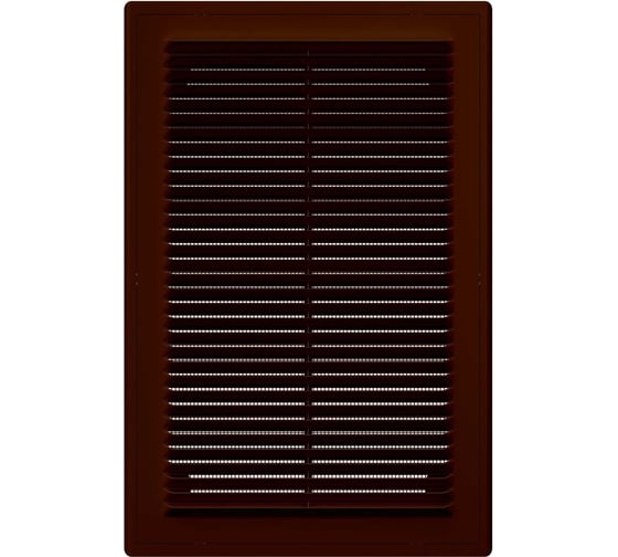 Решетка вентиляционная Р сетка разъемная 200x300 мм, пластик Brown ERA 2030Р кор