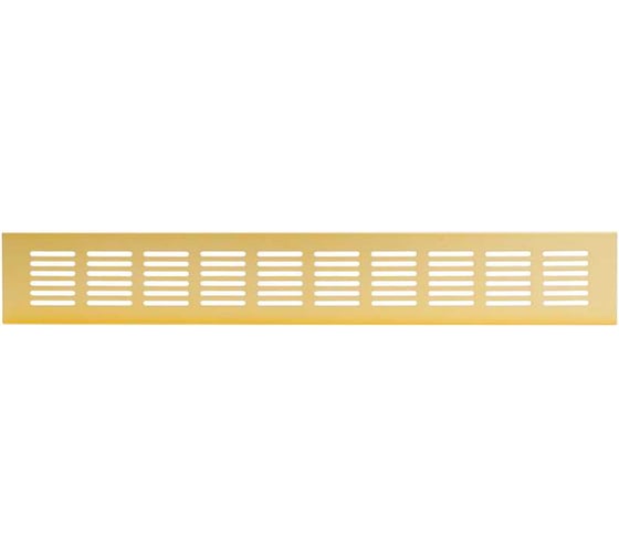 Алюминиевая вентиляционная решетка (60x500 мм; золотистая) VENTFAN.RU RA650 gold