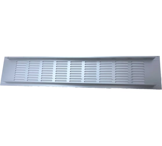 Алюминиевая вентиляционная решетка (100x400 мм; белая) VENTFAN.RU RA1040 white