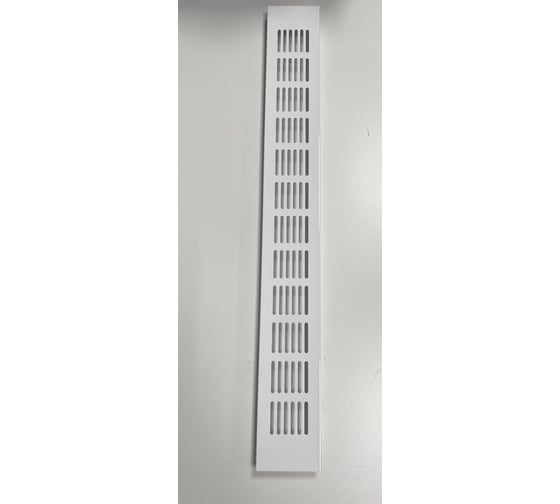 Алюминиевая вентиляционная решетка (60x500 мм; белая) VENTFAN.RU RA650 white
