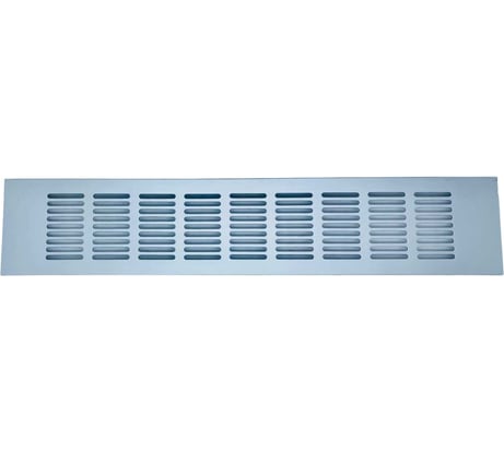 Алюминиевая вентиляционная решетка (120x500 мм; серебристая) VENTFAN.RU RA1250 silver