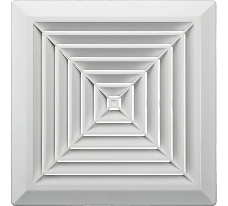 Решетка вентиляционная (160х160х11 мм) Эвент ПК 160