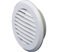 Решетка  пластмассовая круглая с фланцем (d=100 мм; 145х145х40 мм) Эвент ПКР 145/100