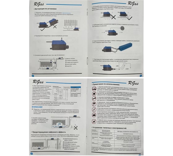 Помпа дренажная Mini Slim 15 л.ч RGAS 3077