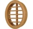 Решетка круглая вентиляционная (d=47 мм; бук) Volpato 2190-443-FG 1