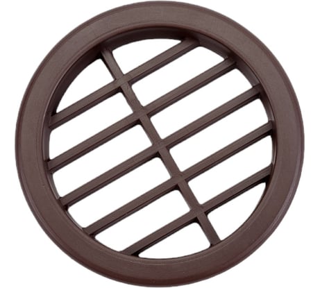 Решетка круглая вентиляционная (d=47 мм; коричневая) Volpato 2190-443-MA
