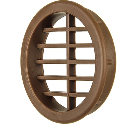 Решетка круглая вентиляционная (d=47 мм; орех) Volpato 2190-443-NO