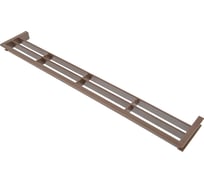 Решетка вентиляционная для цоколя (390х65 мм; орех) Volpato 2190-449-NO