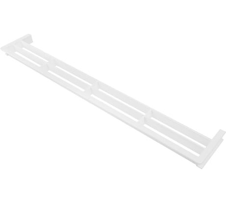 Решетка вентиляционная для цоколя (390х65 мм; белая) Volpato 2190-449-BI