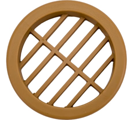 Решетка круглая вентиляционная (d=47 мм; светлый дуб) Volpato 2190-443-RC