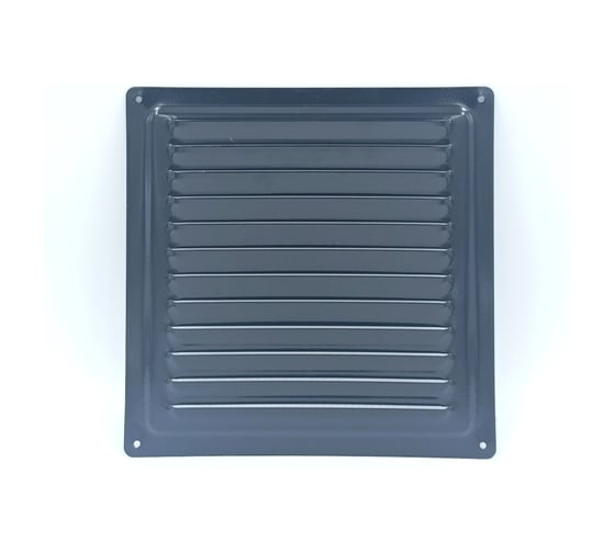Решетка металлическая ВИЕНТО 120x120 мм, черный РМ1212-черный